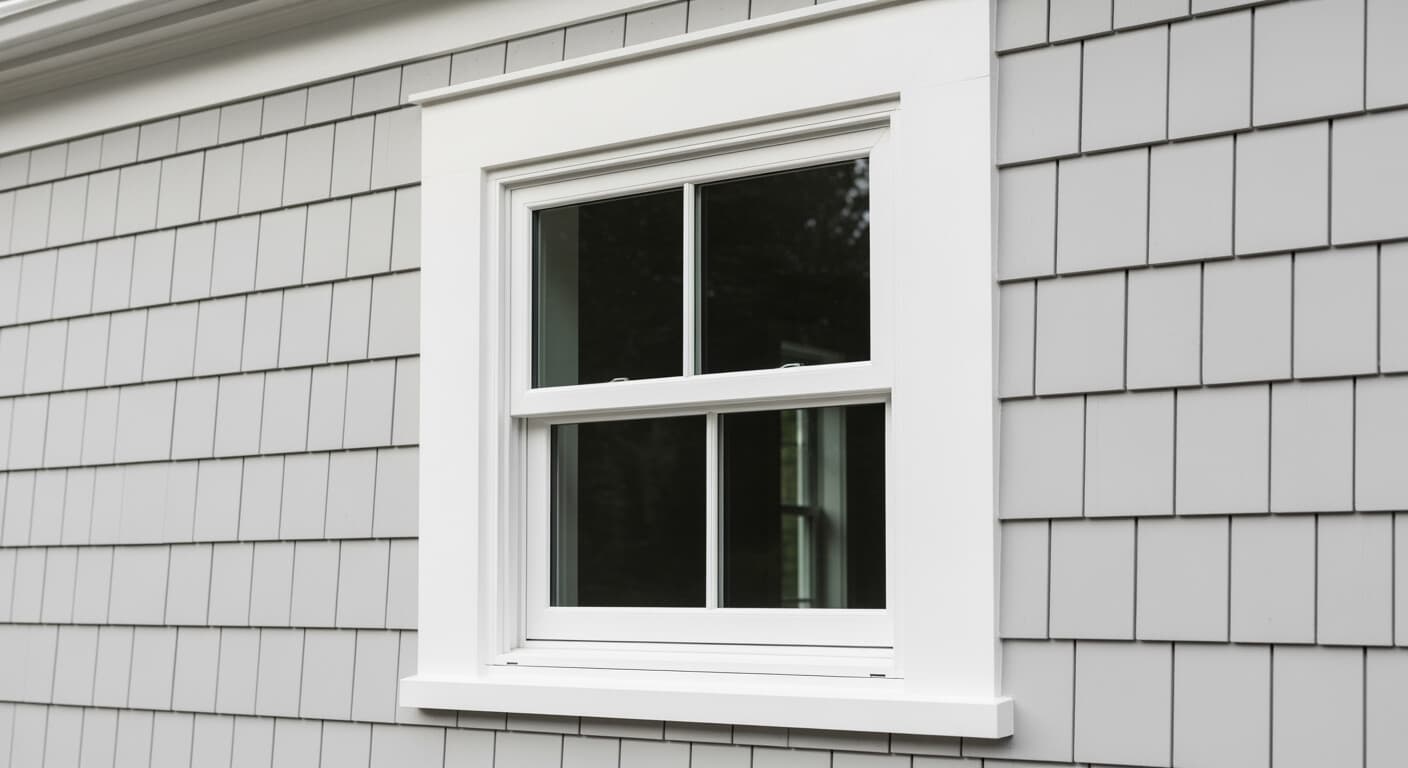A single replacement window being installed in a DC-area home, illustrating the cost to replace one broken or fogged window rather than a whole-house project.